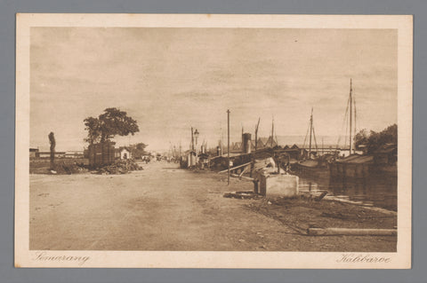 Semarang. Kalibaroe, O. Hisgen & Co., c. 1900 Canvas Print