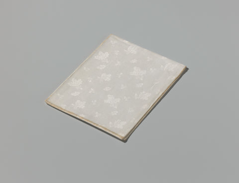 Napkin of linen damask, , c. 1800 - c. 1900 Canvas Print