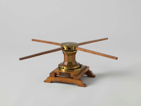 Model of a Capstan, Rijkswerf Vlissingen, c. 1850 Canvas Print