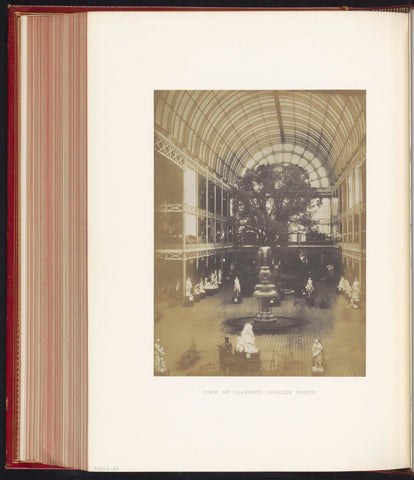 Interieur van het Crystal Palace tijdens de Great Exhibition of the Works of Industry of All Nations van 1851, C.M. Ferrier & F. von Martens (attributed to), 1851 Canvas Print