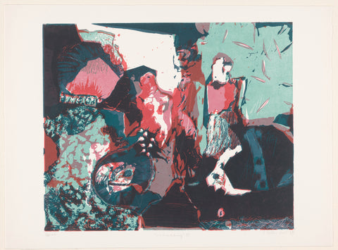 Meeting II, Lau Heidendael, 1975 Canvas Print