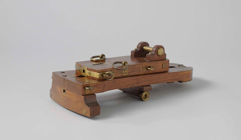 Model of a Slide and Carriage for a 30-Pounder Carronade, WH Sesseler (possibly), 1820 Canvas Print