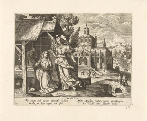 Reynofla, Adriaen Collaert, 1570 - 1618 Canvas Print