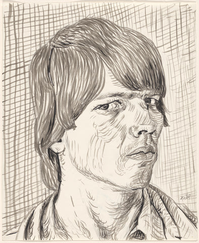 Self-portrait 1987 no. 26, Philip Akkerman, 1987 Canvas Print