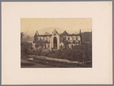 Tintern Abbey, Wales, Engeland, anonymous, c. 1870 - c. 1900 Canvas Print