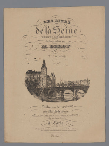 Cover for: Faces on the banks of the Seine II, Isodore-Laurent Deroy, 1829 - 1831 Canvas Print