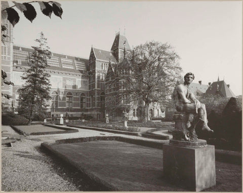 Garden with the image of Mercury, 1978 Canvas Print