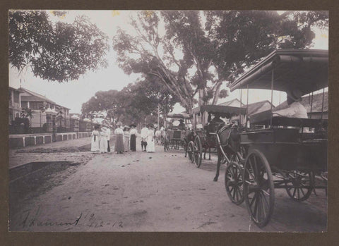 In Saint-Laurent-du-Maroni in Frans Guyana, anonymous, 1912 Canvas Print