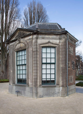 Façade of a garden pavilion, anonymous, c. 1730 Canvas Print