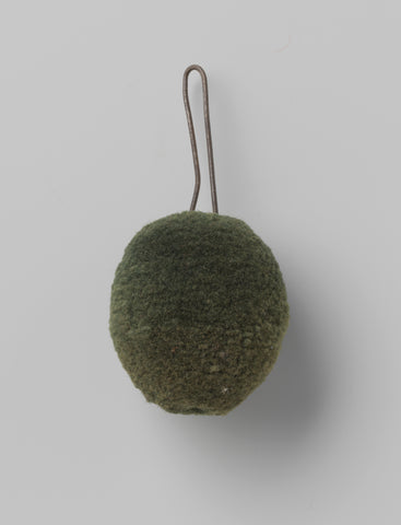 Ball for shako model 1828, of green wool with white iron wire, for all ranks, battalion or voluntary hunter corps, anonymous, c. 1830 - c. 1831 Canvas Print