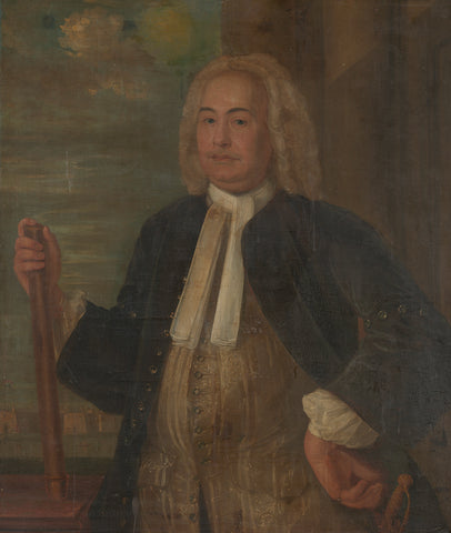 Johannes Thedens (1741-1743), anonymous, c. 1742 Canvas Print