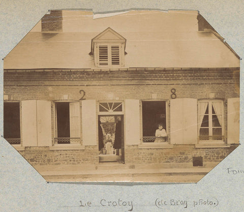 Two women in a house in Le Crotoy, de Bray, c. 1880 - c. 1900 Canvas Print