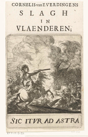 Battle of Nieuwpoort, 1600, anonymous, 1668 - 1670 Canvas Print