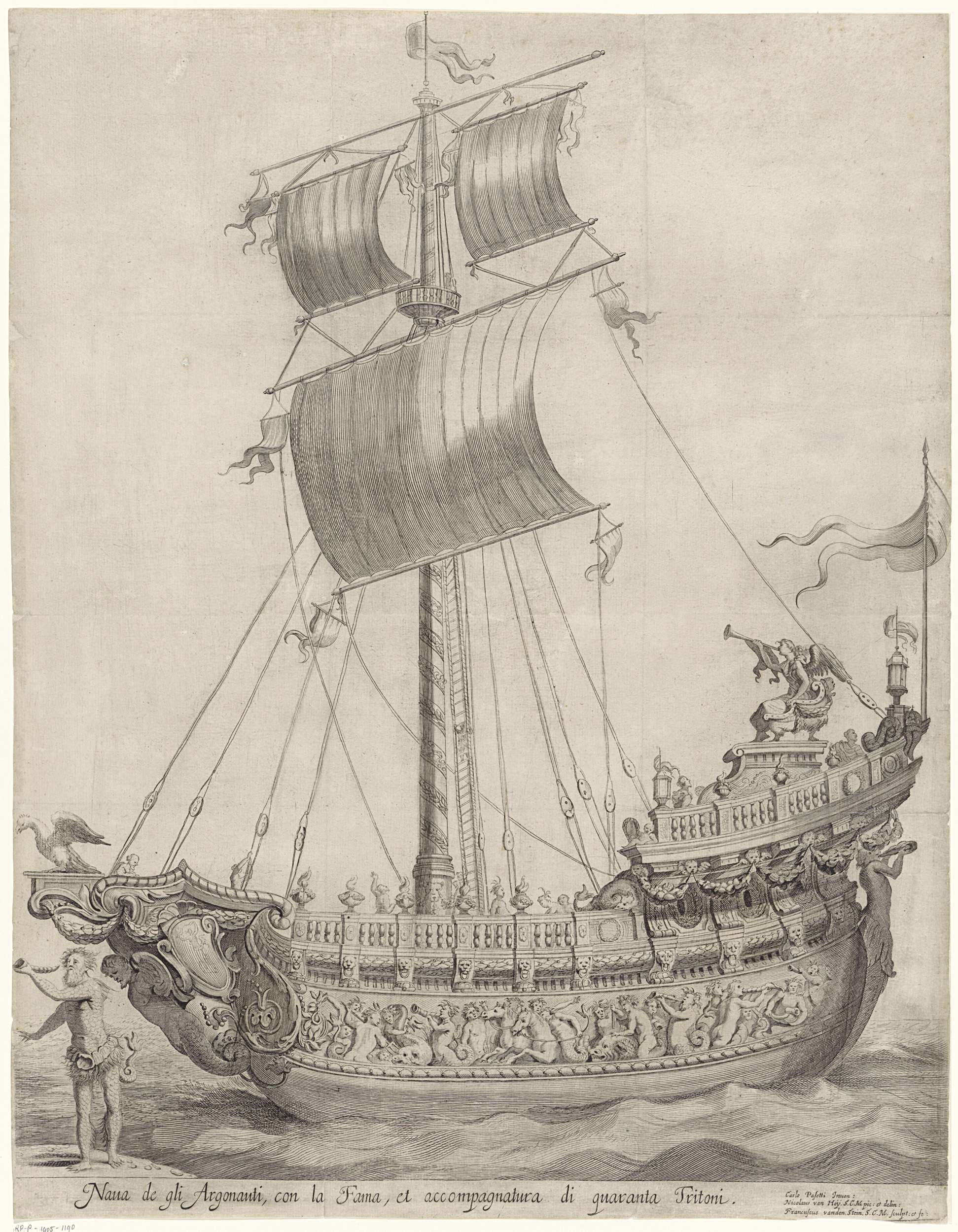 Nave of the Argonauts, Franciscus van der Stee | CanvasPrints.com