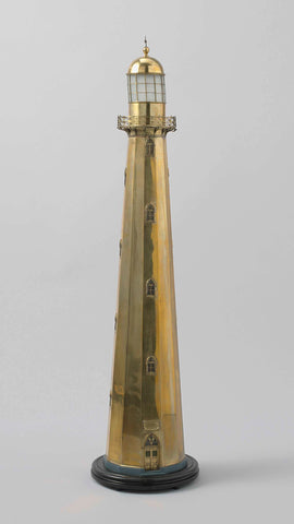 Model of a Lighthouse, J.L. Nering Bögel & Co., 1875 Canvas Print