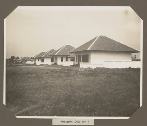 Woningpark. (Aug. 1926.), anonymous, 1926 Canvas Print