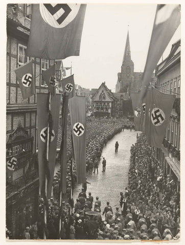 Celebration of the Thousandth Anniversary of the German Reich, Associated Press, 1936 Canvas Print