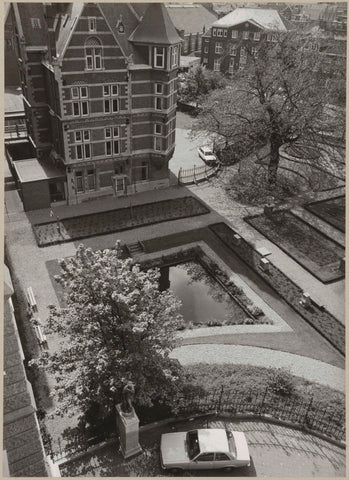 Pond between the Villa and the Museumstraat, 1979 Canvas Print