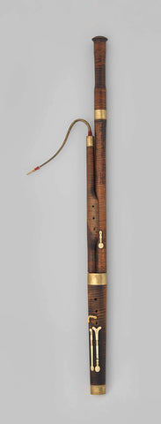 Bassoon, Heinrich Borders, c. 1796 - c. 1806 Canvas Print