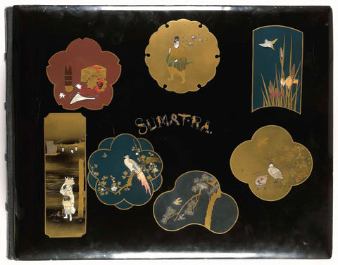 Cover of 'Sumatra' album belonging to Paul and Lucie Sandel, Carl J. Kleingrothe, before 1900 Canvas Print