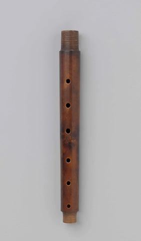 Alto recorder (middle joint), Thomas Coenrat Boekhout, c. 1700 Canvas Print