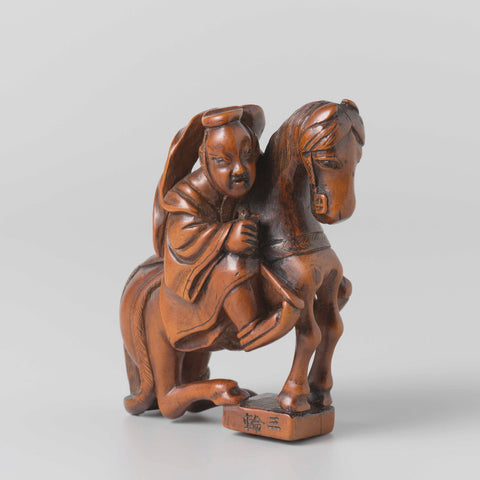 Netsuke, anonymous, 1850 - 1900 Canvas Print