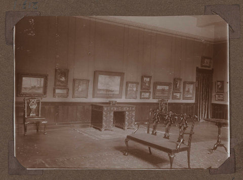 Room 374 in the Drucker extension in 1922, 1922 Canvas Print