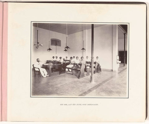 One of the, on one side, open learning locals, Tan Tjie Lan, c. 1902 Canvas Print