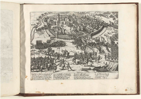 Capture of Steenwijk by Maurits, 1592, Frans Hogenberg (workshop of), 1592 - 1594 Canvas Print