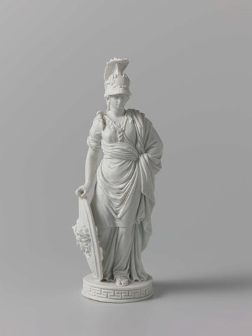 Minerva, Meissen porcelain manufactory, 1796 Canvas Print