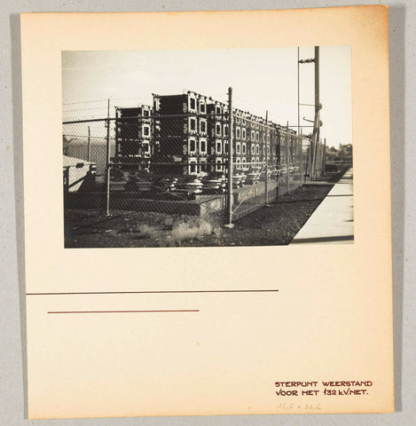 Resistances in an electricity plant at an unknown location in the United States, Wouter Cool (attributed to), 1936 Canvas Print