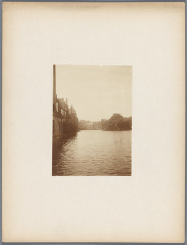 Hofvijver, anonymous, c. 1907 - c. 1910 Canvas Print