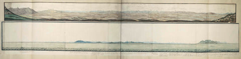 Panorama of Canna Land, Robert Jacob Gordon (attributed to), 1777 - 1778 Canvas Print