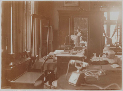 Bedroom in the villa in 1930, 1930 Canvas Print