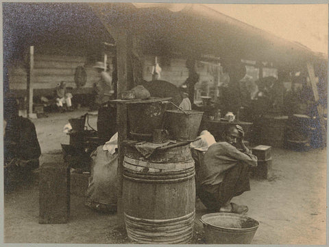 Op 's Landsgrond Boniface, Hendrik Doijer (attributed to), 1906 - 1913 Canvas Print