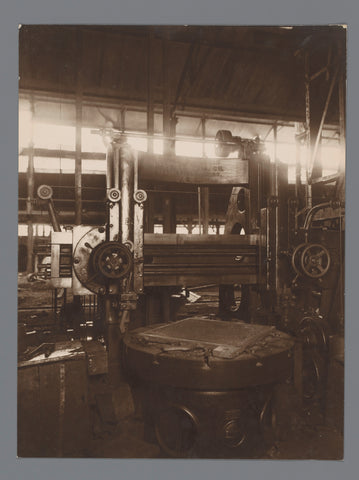 Caroussel lathe, anonymous, 1920 Canvas Print