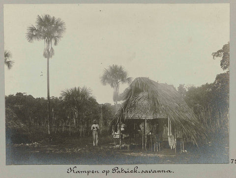 Kampen op Patrick-savanna, Hendrik Doijer (attributed to), 1906 - 1913 Canvas Print