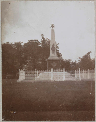 Memorial of 1894, Mataram, anonymous, c. 1895 - c. 1915 Canvas Print