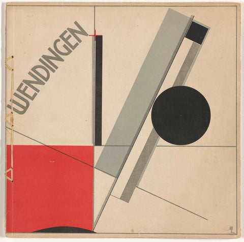 Wendingen, no. 4, November 1922, anonymous, 1922 Canvas Print