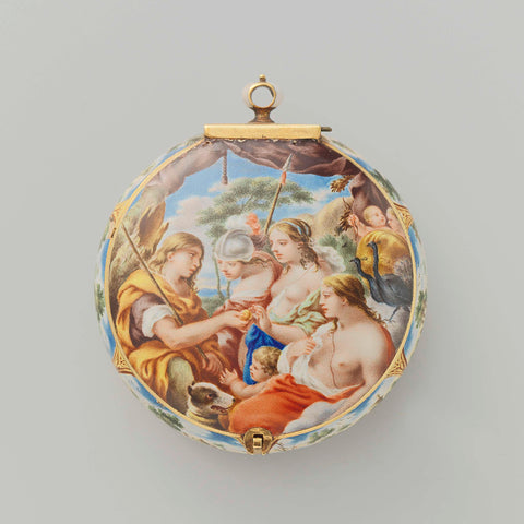 Watch, Mathias Rieppolt, c. 1640 - c. 1660 Canvas Print