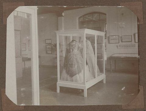 Exhibition of lace in the Fragments building in 1926, 1926 Canvas Print