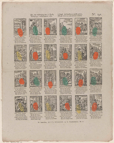 Behold, to your rejoicing of your spirit, / Terwyl gy 't reads below, / ô youth! the most beautiful and strangest things, / Which you will be able to make useful to you, Hermanus Numan, 1806 - 1830 Canvas Print