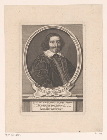 Portret van Pierre Séguier, Etienne Desrochers, c. 1726 Canvas Print