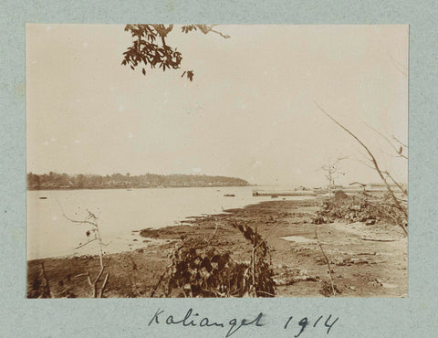 River view at Kalianget on bali., Frits Freerks Fontein Fz. (attributed to), c. 1912 Canvas Print