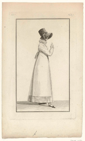 Journal des Dames et des Modes, Costume Parisien, 20 mars 1817 (1635), anonymous, 1817 Canvas Print