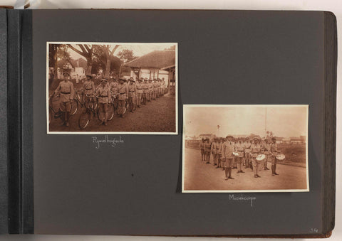 Bicycle Brigade / Music Corps, anonymous, 1925 - 1931 Canvas Print