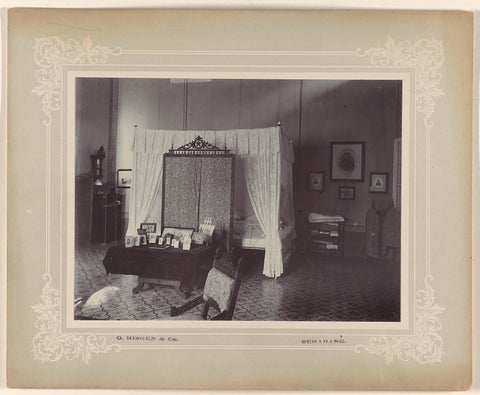 Bedroom, O. Hisgen & Co., 1890 - 1910 Canvas Print