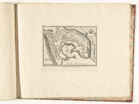 Map of Genoa, c. 1701-1713, Abraham Allard, 1701 - 1714 Canvas Print