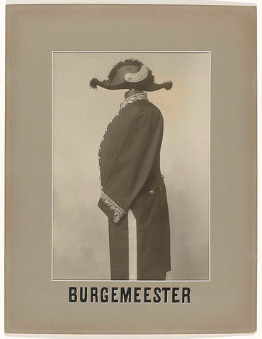 Burgemeester, Peter Clausing, 1875 - 1900 Canvas Print