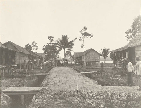 Villagers, anonymous, 1903 - 1907 Canvas Print